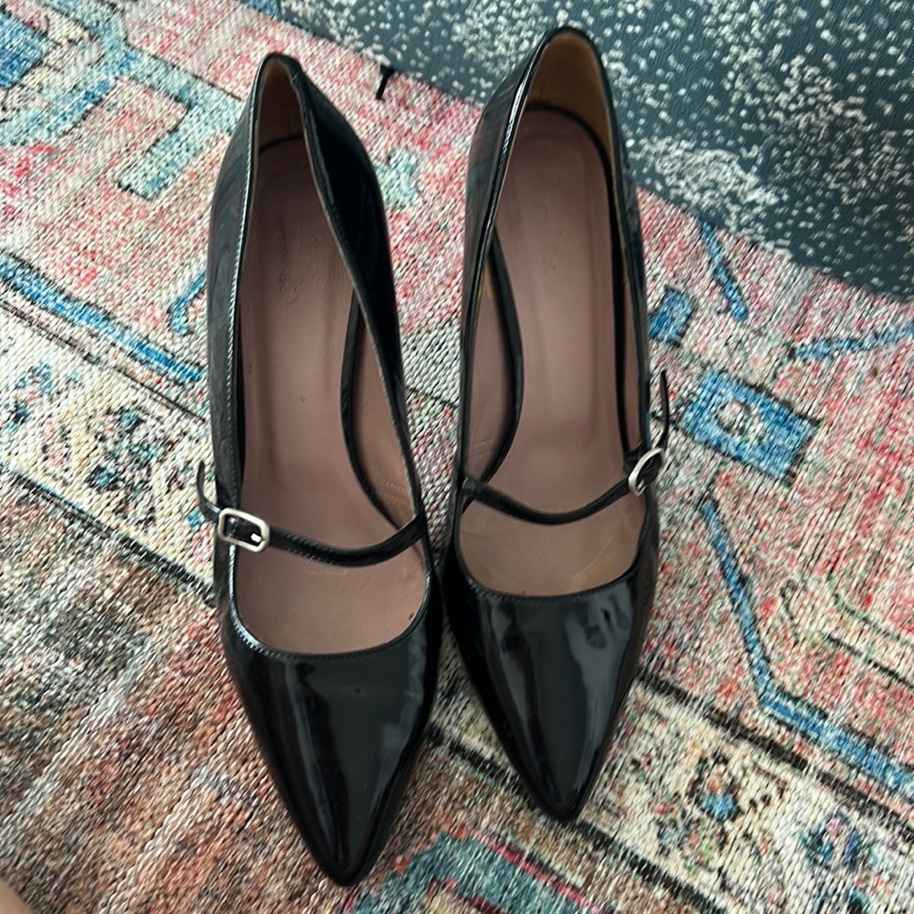 Boden Paten Leather Mary Jane Heels